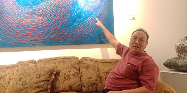 ” MISTERI ANGKA 9″  Menjadi Icon Karya Lukis