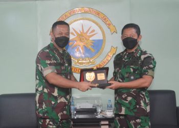 Pangkoarmabar I Menerima Kunjungan Silaturahmi Pangdam Jaya/Jayakarta