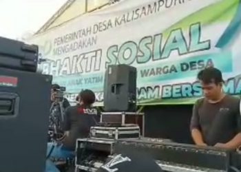 Kades Kalisampurno Gelar Baksos dan Orkes Ditengah Virus Omicron, Dibubarkan Polisi.