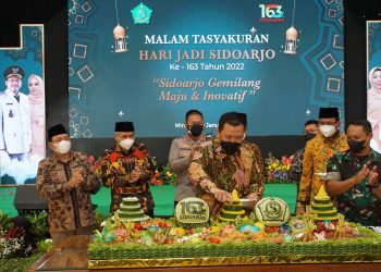 Komandan Puspenerbal Juanda Hadiri Malam Tasyakuran Hari Jadi Kabupaten Sidoarjo ke 163