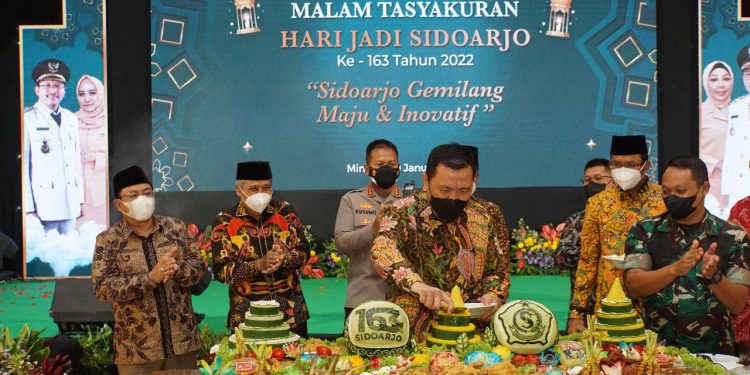 Komandan Puspenerbal Juanda Hadiri Malam Tasyakuran Hari Jadi Kabupaten Sidoarjo ke 163