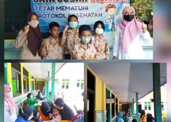 SLB Wonoayu Sukses Gelar Vaksinasi Kedua