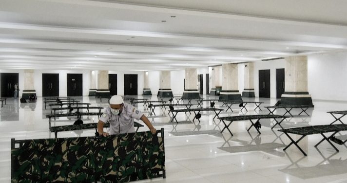 Pengurus Masjid Raya KH. Hasyim Asy’ari: Pasien Covid 19 Yang Isolasi Terkendali