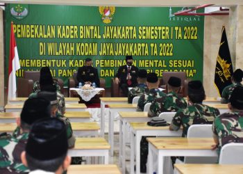 Pangdam Jaya Dan Imam Besar Masjid Istiqlal Berikan Pembekalan Peserta Kader Bintal Jaya
