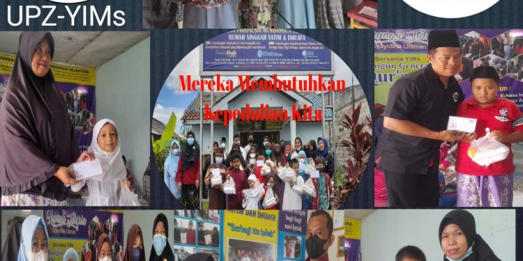 YIMs Santuni Yatim Dengan “Sampah”