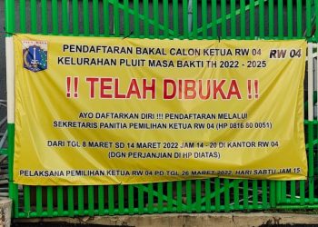 Warga RW 01 Muara Angke Jakarta Utara Mengajukan Surat Mosi Tidak Percaya