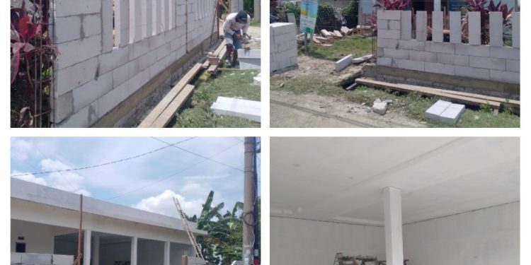 Kades Amben Selesaikan Pembangunan Gedung RW