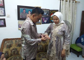 Keluarga Alm AIPDA Pol M.Yusuf Agendakan Resepsi Pernikahan Putera Ketiga