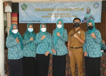 TP.PKK Kabupaten Sidoarjo Sosialisasikan Tanggap Covid-19 pada Kader TP.PKK Kecamatan&nbsp;