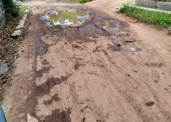 Warga Desa Sidadadi Keluhkan Jalan Rusak