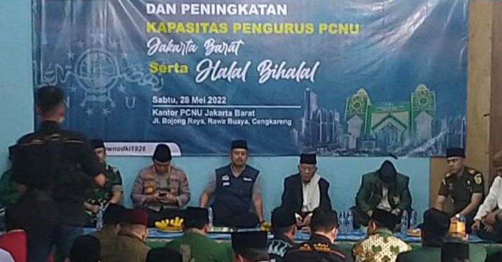 Kejaksaan Negeri Jakarta barat Hadiri Kegiatan Halal Bihalal Pengurus Nahdatul Ulama (PCNU) Kota Administrasi Jak-bar