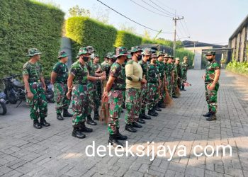 Karya Bhakti di HUT ke -76 Corp Peralatan Gupusjat Optronik II, Wujud Kedekatan Diri TNI bersama Rakyat
