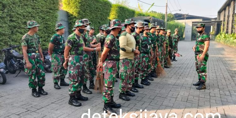 Karya Bhakti di HUT ke -76 Corp Peralatan Gupusjat Optronik II, Wujud Kedekatan Diri TNI bersama Rakyat