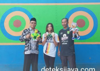 “Keren” Siswa SMPN 1 Candi Sidoarjo Raih Medali Lewat Cabor Renang Porprov