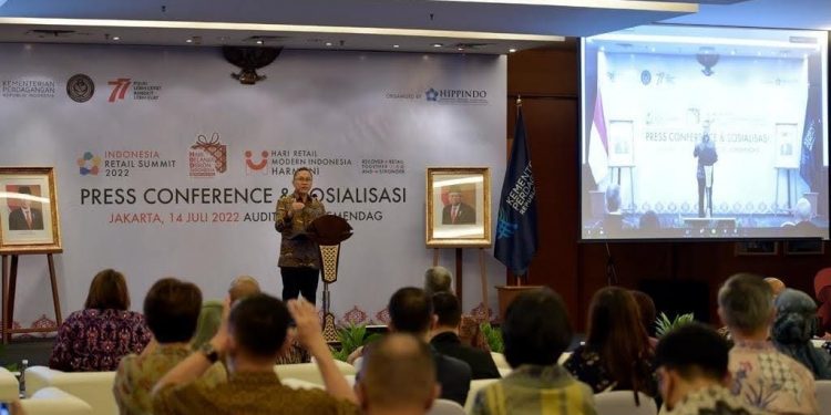 Indonesia Retail Summit 2022, Mendag Zulhas: Ritel Tumbuh, Ekonomi Pulih
