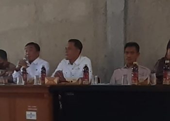 Ketua Komisi I DPRD Karawang Menghadiri Rapat PAW Teluk Ambulu