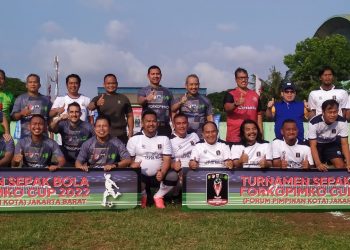 Turnamen Sepak Bola Forkopimkot Jakarta Barat Resmi Digelar