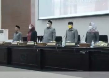 DPRD Karawang Melaksanakan Rapat Paripurna Dengan 3 Agenda