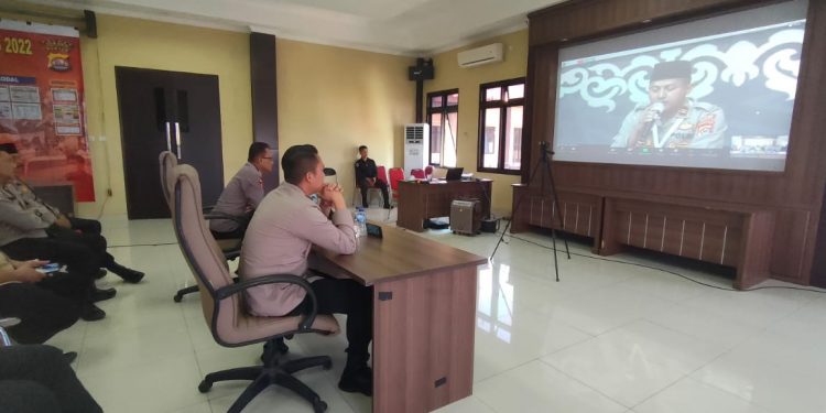 Ikut Grand Final MTQ Tingkat Mabes Polri, Kapolsek Kopo Iptu Satibi Dapat Dukungan Dari Polres Serang
