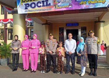 HUT Lalulintas ke 67, Polres Serang Selenggarakan Lomba Pocil