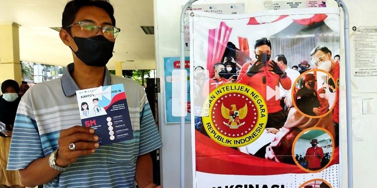 Capaian Sentra Vaksinasi Serentak RPTRA Bunga Rampai Duren Sawit 130 Persen