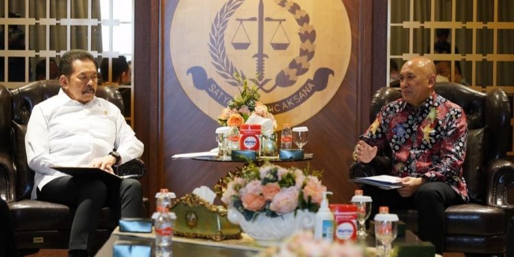 IMG_20220824_192824 - Deteksi Jaya Audiensi Dengan Menteri Koperasi Dan UKM, Kejagung Siap Melakukan Pendampingan