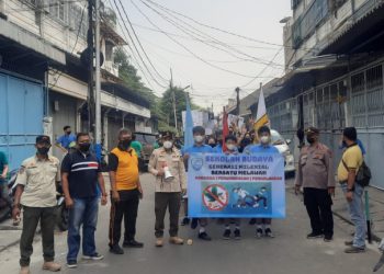 Sosialisasi Pencegahan, Pemberantasan, Penyalahgunaan dan Peredaran Gelap Narkotika (P4GN) di Sekolah dan Lingkungan Warga Sekitar