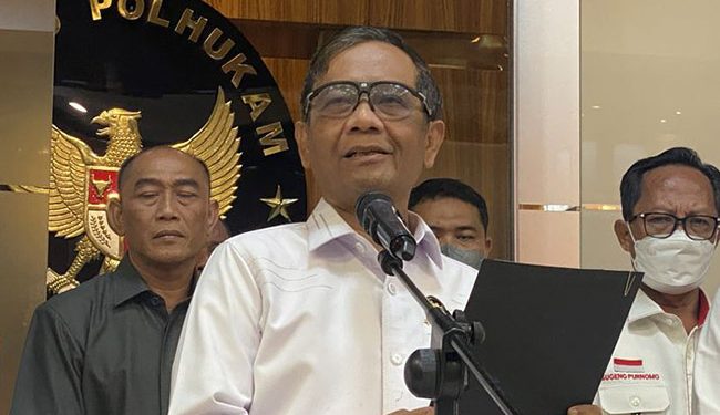 Menkopolhukam Tegaskan Jeratan Hukum Lukas Enembe Bukan Rekayasa Politik