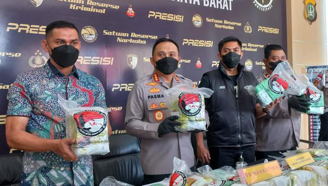 polres jakbar - Deteksi Jaya Polres Jakarta Barat Gagalkan Peredaran Sabu Seberat 44 Kg