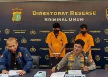 Gasak Rp300 Juta, Dua Pelaku Pemerasan Modus Tabrak Lari Pengaku Anggota TNI Dibekuk Polisi