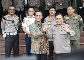 Perkuat Sinergi, Pj Gubernur Heru Lakukan Pertemuan Dengan Kapolda Metro Jaya