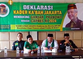 Kader PPP DKI Jakarta Deklarasikan Ganjar Pranowo Sebagai Capres 2024