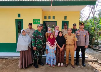 Plh. Kapolsek Kopo Polres Serang Bersama Muspika Kopo Menghadiri Peresmian Rutilahu Yang Diselenggarakan Oleh Danramil Kopo