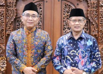 Kembali Pimpin Muhammadiyah, PBNU Ucapkan Selamat Kepada Prof Haedar Nashir dan Prof Abdul Mu’ti