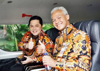 Disebut Pasangan Ideal, Duet Ganjar-Erick Unggul Mutlak di Berbagai Simulasi Survei Capres dan Cawapres 2024