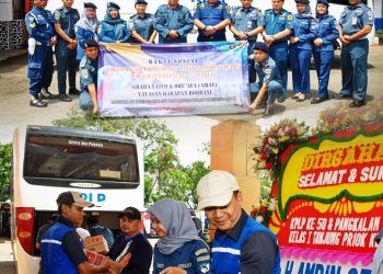HUT Pangkalan Ke 50 PPLP Kelas l Tanjung Priok Gelar Bakti Sosial