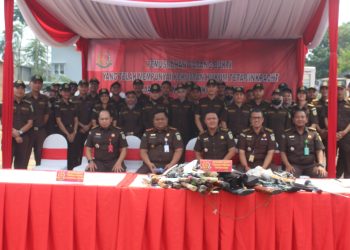 Kejari Jakbar Musnahkan Barang Bukti Narkoba dan Terorisme