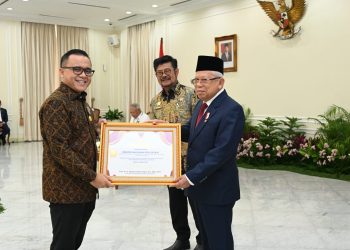 Wakil Presiden K.H Ma’ruf Amin, Menyampaikan Penghargaan Yang Diinisiasi Oleh Kementerian Pertanian  Merupakan Apresiasi Atas Dedikasi dan Kerja Keras Dalam Sektor Pertanian