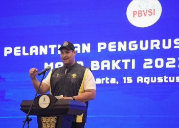 Menpora RI  Dito Ariotedjo Menyatakan Pemerintah Merestui Rencana Pengajuan Indonesia Sebagai Tuan Rumah Piala Dunia Bola Voli 2025