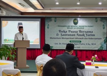 PN Jakpus Gelar Acara Buka Puasa Bersama dan Santunan Anak Yatim