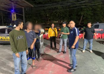 Empat Pak Ogah Diamankan Polsek Cengkareng dalam Operasi Berantas Jaya