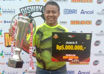 Raih Juara Disway Cup 2025, Baren: Perjuangan Tim Soccer Forwaka Luar Biasa