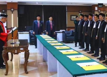 57 Advokat Diambil Sumpah PT Jakarta, KPT: Jadilah Penegak Hukum yang Bersih dan Profesional