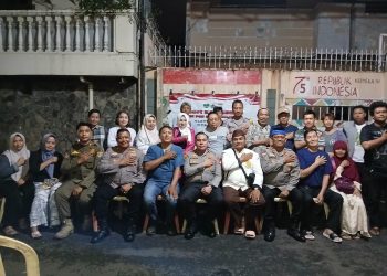 Ngopi Kamtibmas, Cara Humanis Polsek Tambora Bangun Kedekatan dan Keamanan Bersama Warga