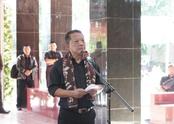 JAM Pidsus, Kapuspenkum, dan Kajati Ikuti Upacara Penyerahan Jenazah Calon Jaksa Alm. Reynanda Primta Ginting