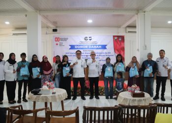 Semarak HUT ke-80 RI, Rutan Kelas I Jakarta Pusat Gelar Donor Darah dan Bakti Sosial untuk Keluarga Warga Binaan