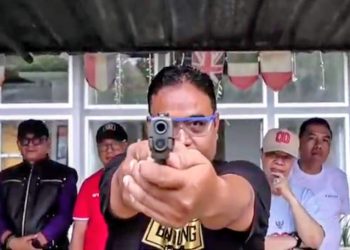 PWI DKI Jakarta Rayakan Kemerdekaan Lewat Aksi Ketangkasan Menembak di Sentul