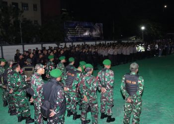 Polres Metro Jakarta Barat Gelar Patroli Skala Besar Bersama 3 Pilar, Wujudkan Rasa Aman Masyarakat
