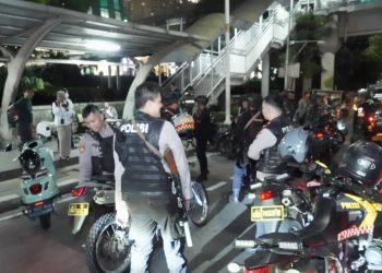 Polres Metro Jakarta Barat Bersama 3 Pilar Gelar Patroli Skala Besar, Hadirkan Rasa Aman Bagi Warga