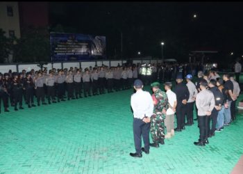 Kapolres Jakbar Pimpin Apel Patroli Skala Besar, 176 Personel Dikerahkan Jaga Kondusifitas